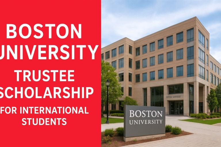 Boston University Trustee Scholarship: A Guide for International Students