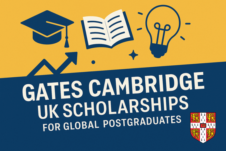 Gate Cambridge UK Scholarship For Global Postgraduates