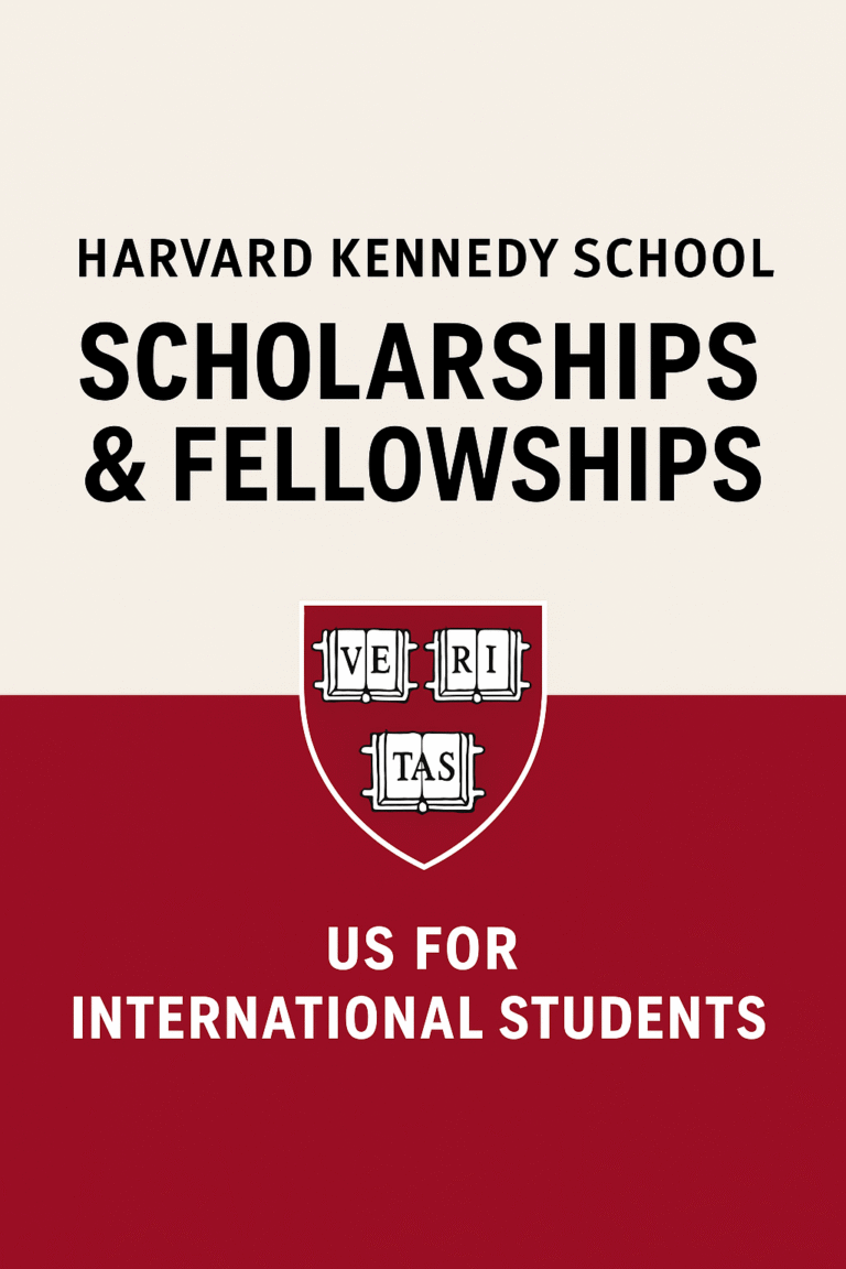 Harvard Kennedy School Scholarships & Fellowships US